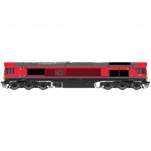 *Deluxe Class 66 009 DB Cargo Red (DCC-Sound)