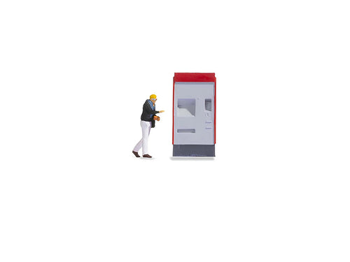 *On the Platform (Ticket Machine) Tiny Scenes Set