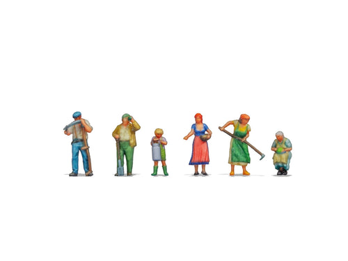 *Farmers (6) 3D Master Figure Set