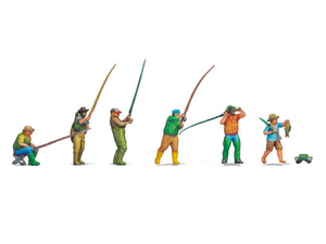 *Anglers (6) 3D Master Figure Set