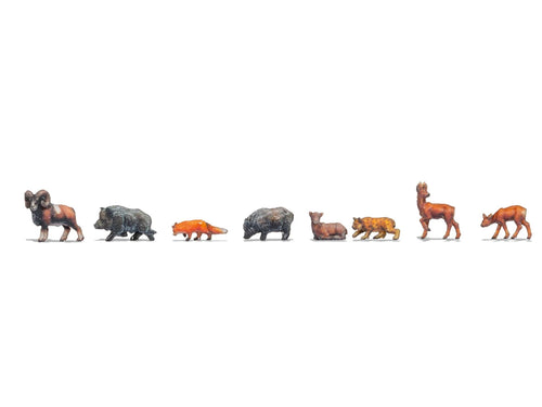 *Forest Animals (8) 3D Master Figure Set