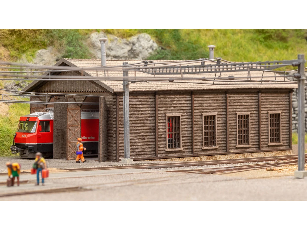 *Bergun Engine Shed Laser Cut Kit