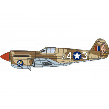 *Curtiss P40-F Warhawk X43 Miss Memphis North Africa