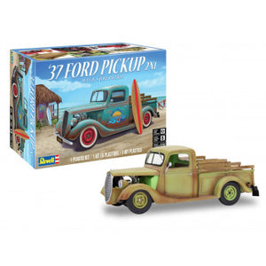 1937 Ford Pickup with Surfboard 2N1 (1:25 Scale)