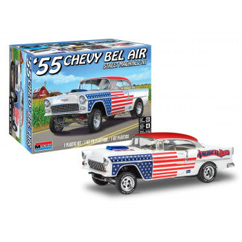 1955 Chevy Bel Air Street Machine 2N1 (1:24 Scale)