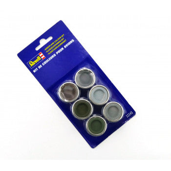 Aircraft Colour Enamel Paint Set (6)