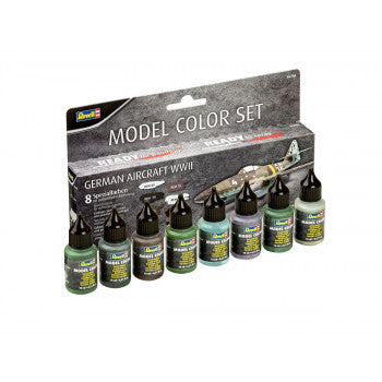 Acrylic Paint Set 'Aqua' WWII German Aircraft (8 x 17ml)