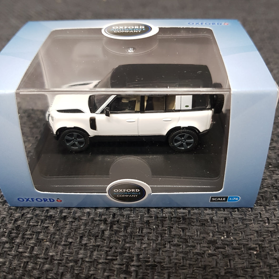 Land Rover Defender 110X New Fuji White - Oxford Diecast - 76ND110X003