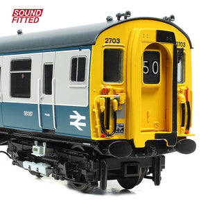 Class 422/7 4TEP 4 Car EMU (Refurbished) 2703 BR Blue & Grey - Bachmann -31-424SF - Scale OO