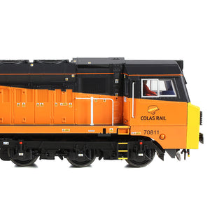 Class 70 with Air Intake Modifications 70811 Colas Rail Freight - Bachmann -31-591A - Scale OO