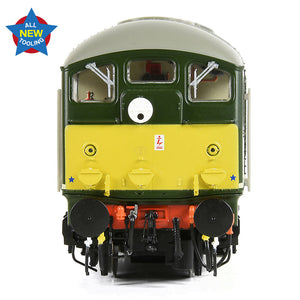 Class 24/0 D5036 Disc Headcode BR Green (Small Yellow Panels) - Bachmann -32-415