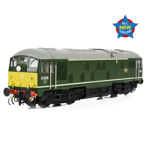 Class 24/0 D5036 Disc Headcode BR Green (Small Yellow Panels) - Bachmann -32-415