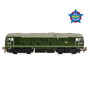 Class 24/0 D5036 Disc Headcode BR Green (Small Yellow Panels) - Bachmann -32-415