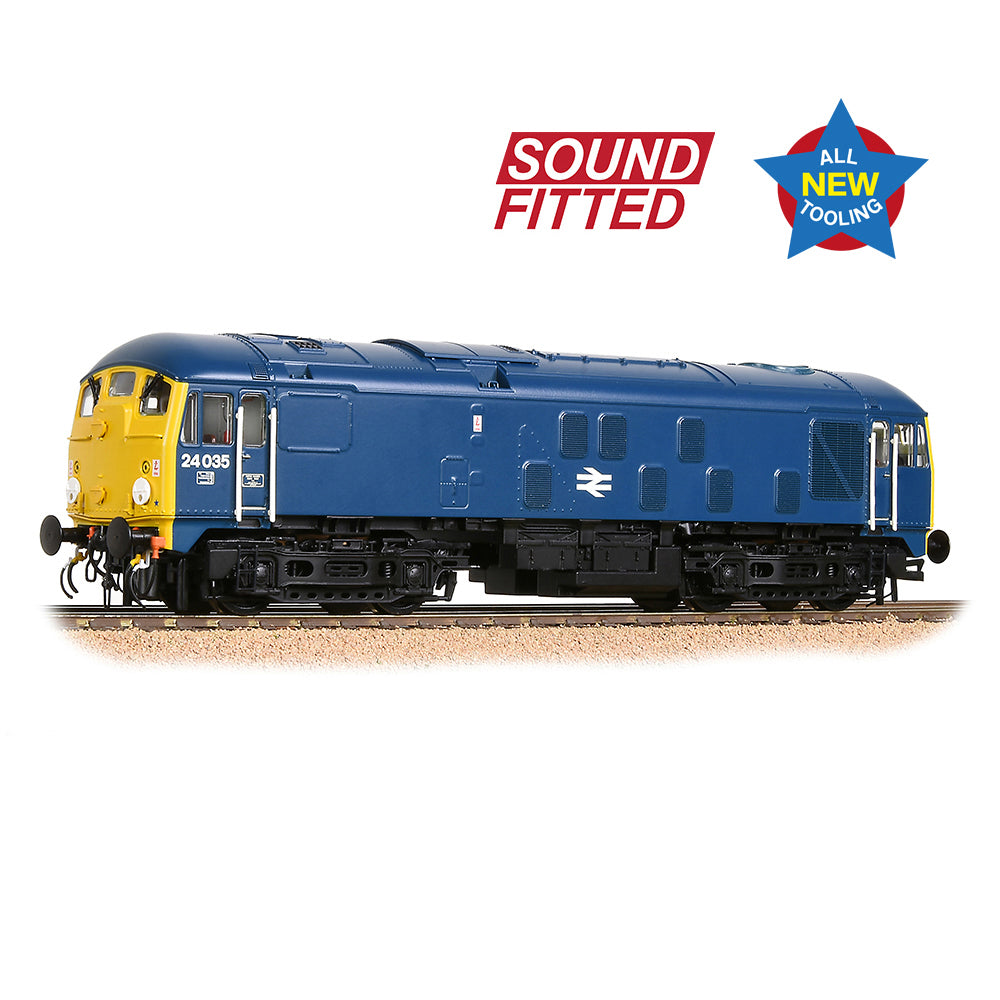 Class 24/0 24035 Disc Headcode BR Blue