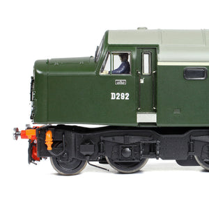 Class 40 Disc Headcode D292 BR Green (Late Crest) - Bachmann -32-488 - Scale OO