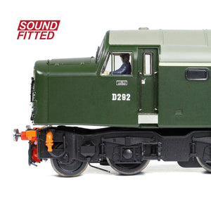 Class 40 Disc Headcode D292 BR Green (Late Crest) - Bachmann -32-488SF - Scale OO