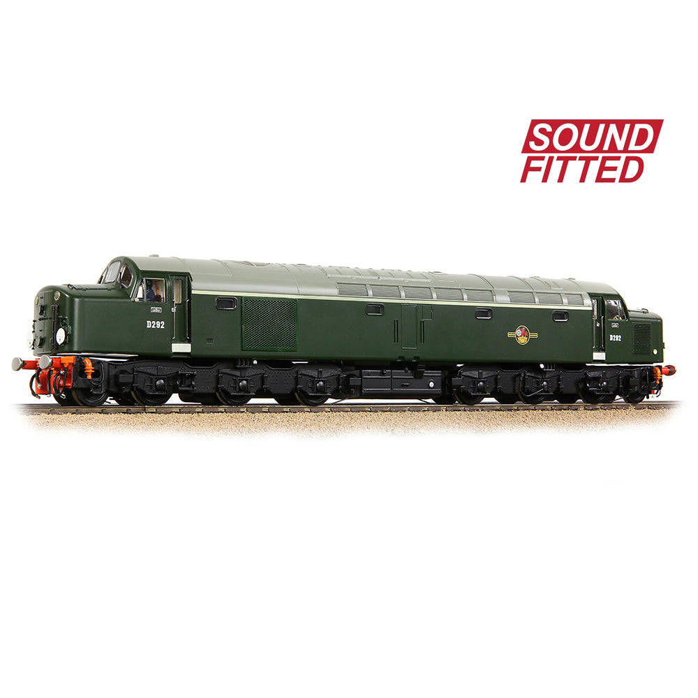 Class 40 Disc Headcode D292 BR Green (Late Crest)