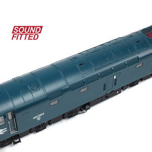 Class 40 Centre Headcode (ScR) 40063 BR Blue - Bachmann -32-490SF - Scale OO