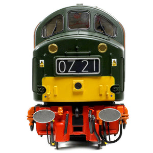 Class 40 Centre Headcode D345 BR Green (Small Yellow Panels) - Bachmann -32-491 - Scale OO