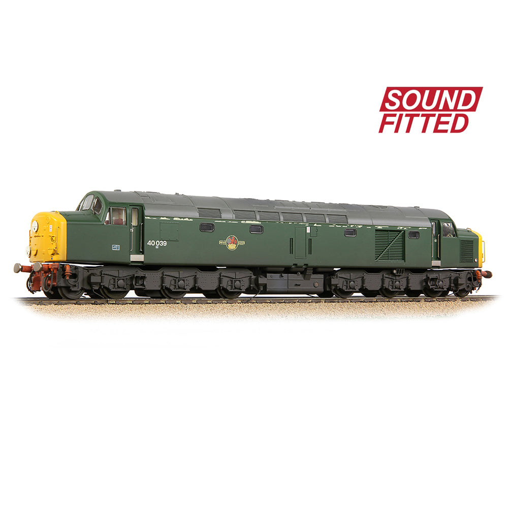 Class 40 Disc Headcode 40039 BR Green (Full Yellow Ends) [W]