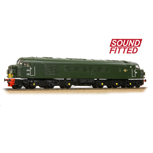 Class 45 Split Headcode D25 BR Plain Green (Small Yellow Panels)