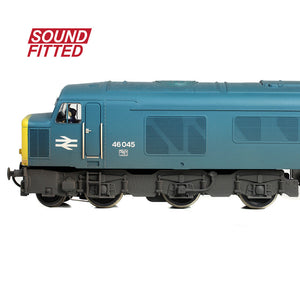 Class 46 Sealed Beam Headlights 46045 BR Blue [W] - Bachmann -32-704SF - Scale OO