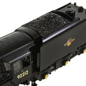 BR Standard 9F with BR1F Tender 92212 BR Black (Late Crest) - Bachmann -32-859A