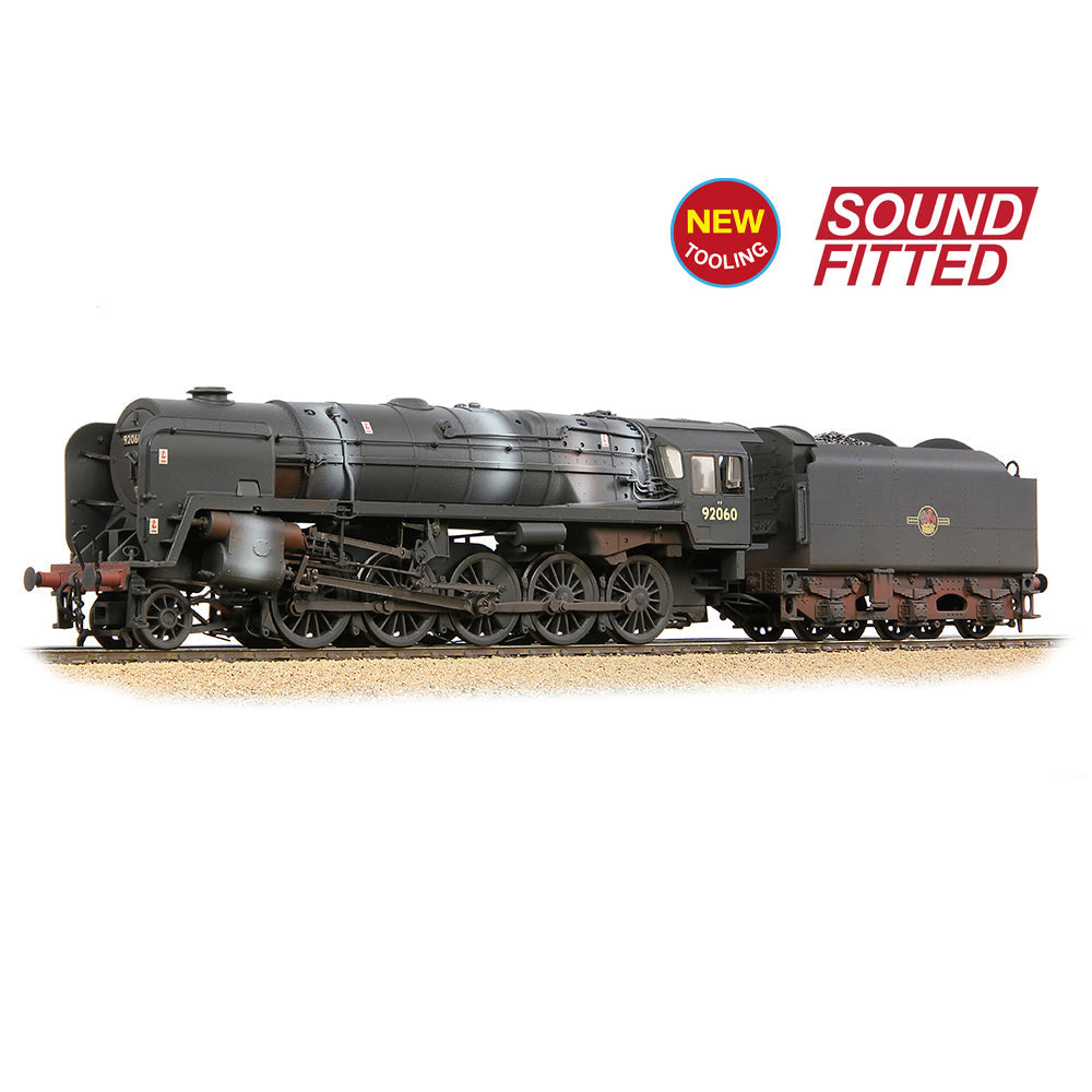 BR Std 9F (Tyne Dock) with BR1B Tender 92060 BR Black (Late Crest) [W]