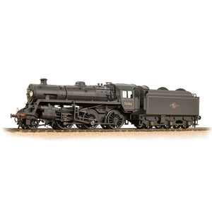 BR Standard 4MT with BR1B Tender 76066 BR Lined Black (Late Crest) [W] - Bachmann -32-956