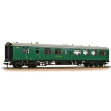 Load image into Gallery viewer, SR Bulleid Brake Third Semi-Open 10&#39;&#39; Vents SR Malachite Green - Bachmann -34-725A
