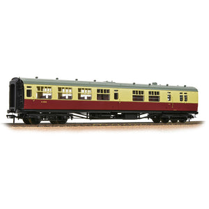 SR Bulleid Brake Third Semi-Open 15'' Vents BR Crimson & Cream - Bachmann -34-727A