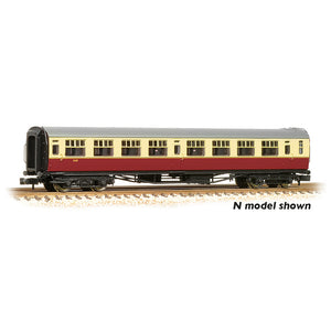 SR Bulleid Third Corridor 15'' Vents BR Crimson & Cream - Bachmann -34-776