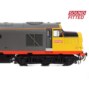 Class 37/0 Centre Headcode 37371 BR Railfeight (Red Stripe) - Bachmann -35-305SF - Scale OO