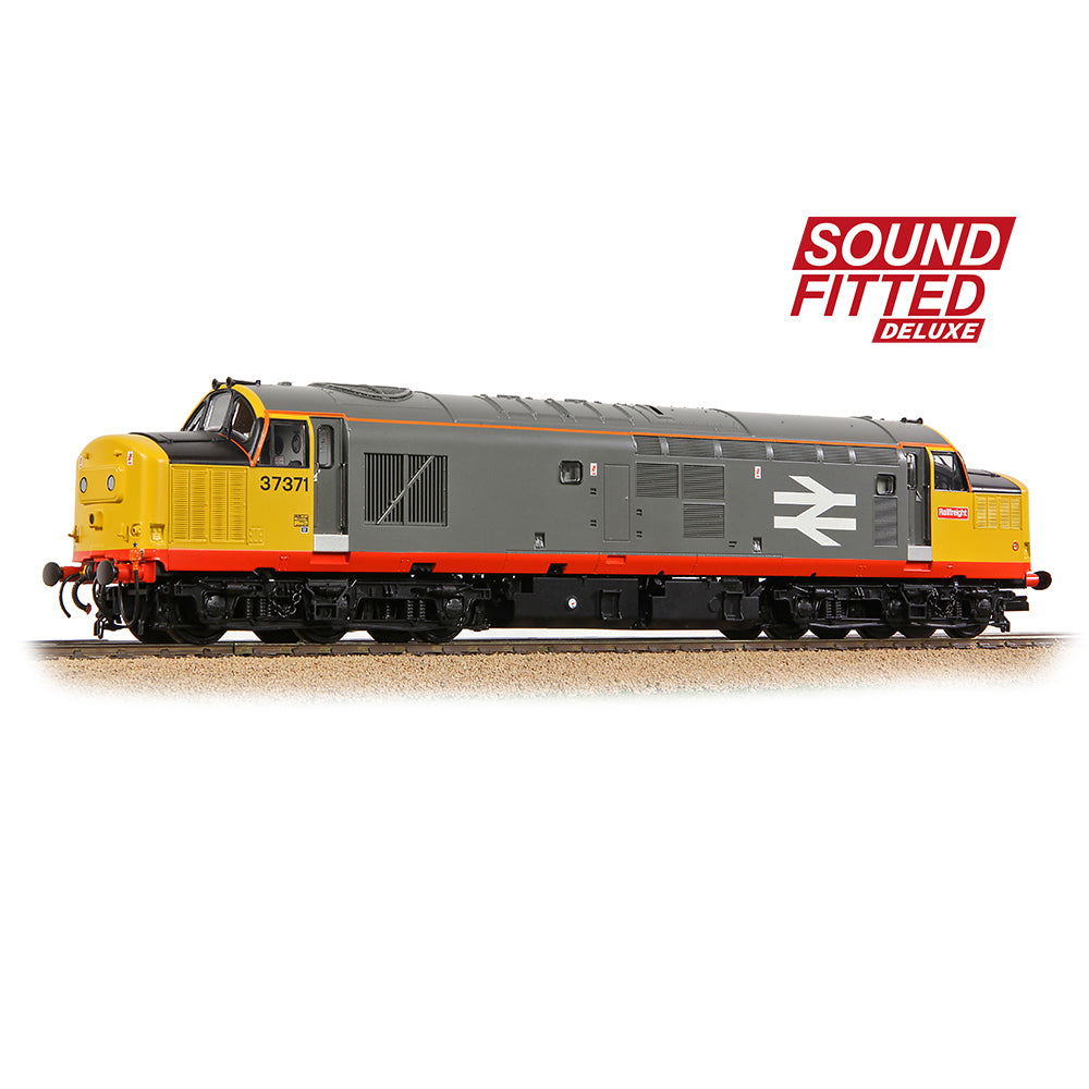 Class 37/0 Centre Headcode 37371 BR Railfeight (Red Stripe)