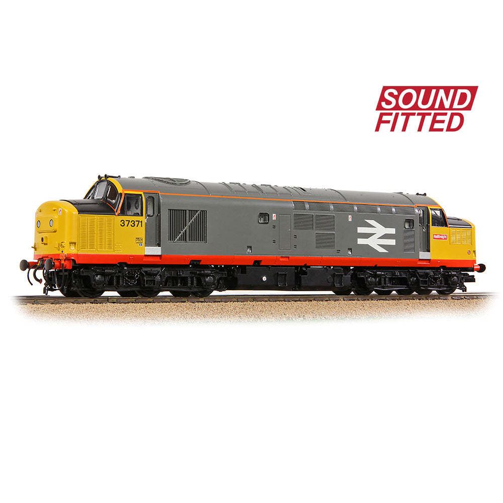 Class 37/0 Centre Headcode 37371 BR Railfeight (Red Stripe)