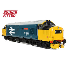 Load image into Gallery viewer, Class 37/0 Centre Headcode 37260 &#39;Radio Highland&#39; BR Blue (Large Logo) - Bachmann -35-309SF - Scale OO
