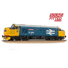 Load image into Gallery viewer, Class 37/0 Centre Headcode 37260 &#39;Radio Highland&#39; BR Blue (Large Logo)
