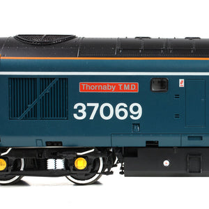 Class 37/0 Split Headcode 37069 'Thornaby TMD' BR Blue (White Stripe) - Bachmann -35-312 - Scale OO