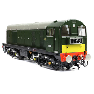 Class 20/0 Headcode Box D8133 BR Green (Small Yellow Panels) - Bachmann -35-353 - Scale OO