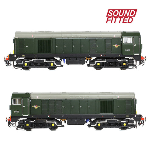 Class 20/0 Headcode Box D8133 BR Green (Small Yellow Panels)