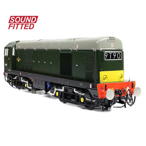 Class 20/0 Headcode Box D8133 BR Green (Small Yellow Panels) - Bachmann -35-353SF - Scale OO