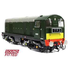 Class 20/0 Headcode Box D8133 BR Green (Small Yellow Panels) - Bachmann -35-353SF - Scale OO