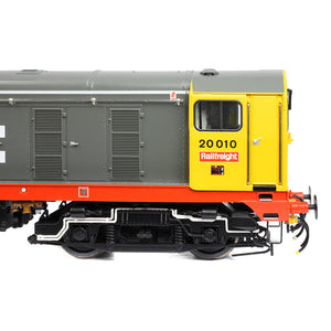 Class 20/0 Disc Headcode 20010 BR Railfreight (Red Stripe) - Bachmann -35-357A - Scale OO