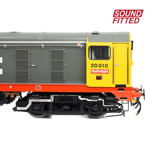 Class 20/0 Disc Headcode 20010 BR Railfreight (Red Stripe) - Bachmann -35-357ASF - Scale OO