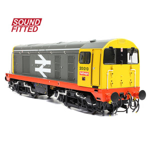 Class 20/0 Disc Headcode 20010 BR Railfreight (Red Stripe) - Bachmann -35-357ASF - Scale OO