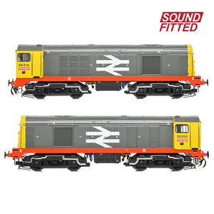 Class 20/0 Disc Headcode 20010 BR Railfreight (Red Stripe) - Bachmann -35-357ASF - Scale OO