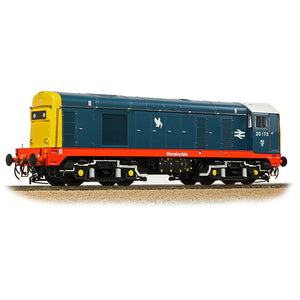 Class 20/0 Headcode Box 20173 'Wensleydale' BR Blue (Red Solebar) - Bachmann -35-358 - Scale OO