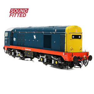 Class 20/0 Headcode Box 20173 'Wensleydale' BR Blue (Red Solebar) - Bachmann -35-358SF - Scale OO