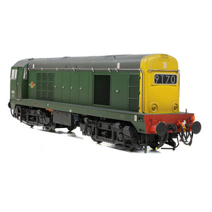 Class 20/0 Headcode Box 8156 BR Green (Full Yellow Ends) [W] - Bachmann -35-360 - Scale OO