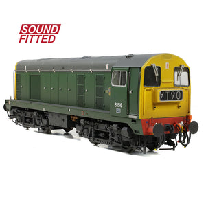 Class 20/0 Headcode Box 8156 BR Green (Full Yellow Ends) [W] - Bachmann -35-360SF - Scale OO